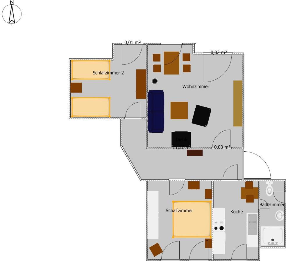 Apartment Ferienwohung Caecilie *